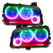 Oracle Lighting 8197-334 SMD Pre-Assembled Headlights, Non-HID, Triple Halo, ColorSHIFT - No Controller - Truck Part Superstore