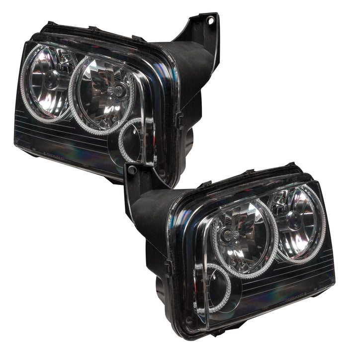 Oracle Lighting 8197-334 SMD Pre-Assembled Headlights, Non-HID, Triple Halo, ColorSHIFT - No Controller - Truck Part Superstore
