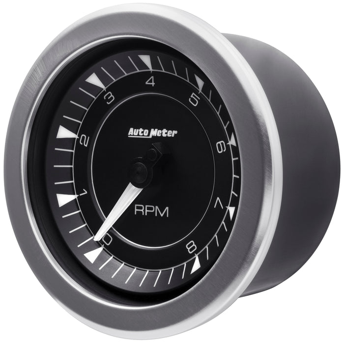 AutoMeter 8197 GAUGE; TACHOMETER; 3 3/8in.; 8K RPM; IN-DASH; CHRONO - Truck Part Superstore