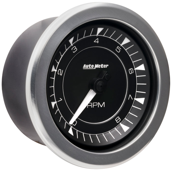 AutoMeter 8197 GAUGE; TACHOMETER; 3 3/8in.; 8K RPM; IN-DASH; CHRONO - Truck Part Superstore