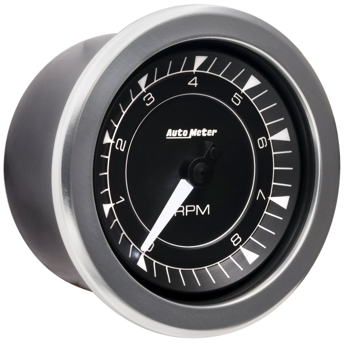 AutoMeter 8197 GAUGE; TACHOMETER; 3 3/8in.; 8K RPM; IN-DASH; CHRONO - Truck Part Superstore