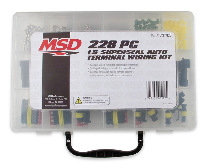 MSD 8197MSD MSD Superseal Connector Kit - Truck Part Superstore