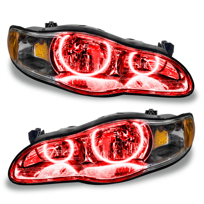 Oracle Lighting 8198-003 SMD Pre-Assembled Headlights, Red - Truck Part Superstore