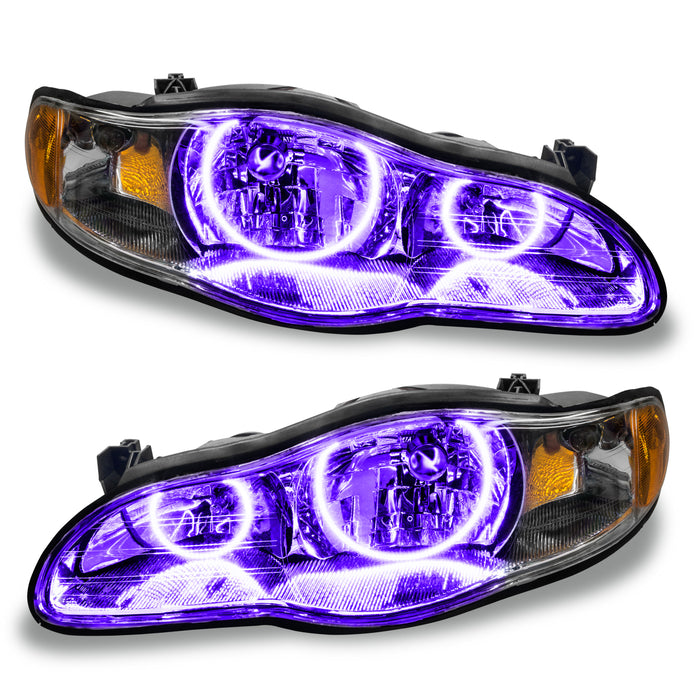 Oracle Lighting 8198-007 SMD Pre-Assembled Headlights, UV/Purple - Truck Part Superstore