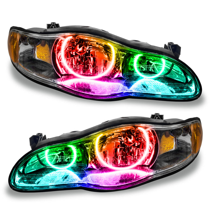 Oracle Lighting 8198-504 SMD Pre-Assembled Headlights, ColorSHIFT - Simple - Truck Part Superstore
