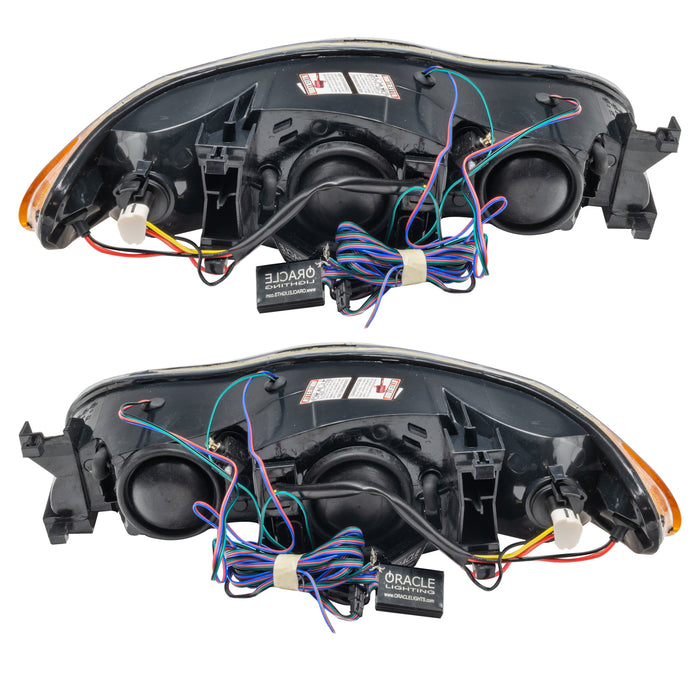 Oracle Lighting 8198-504 SMD Pre-Assembled Headlights, ColorSHIFT - Simple - Truck Part Superstore
