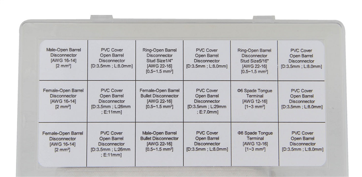 MSD 8198MSD MSD Open Barrel Connector Kit - Truck Part Superstore