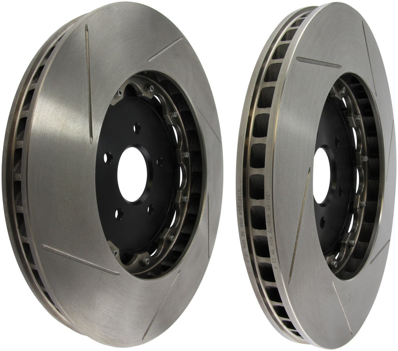StopTech 81.658.9911 StopTech Two-Piece AeroRotor and Hat Pair; Slotted - Truck Part Superstore