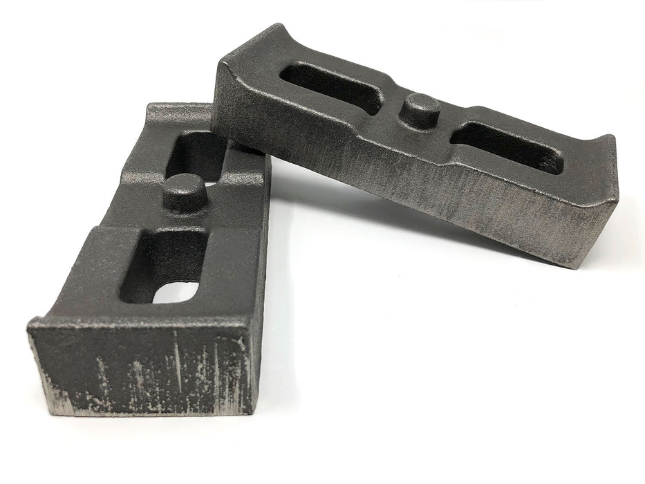 Tuff Country 79064 1 Inch Cast Iron Lift Blocks 01-10 Silverado 4WD/GMC Sierra 2500HD/3500HD 4WD Pair Tuff Country - Truck Part Superstore