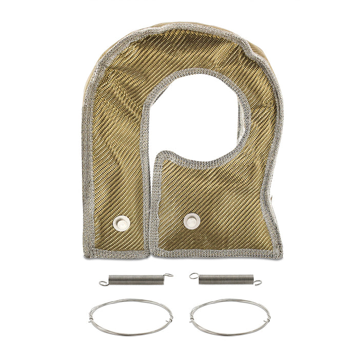Mishimoto MMTB-DMAX-01 Titanium Turbo Blanket, Fits Chevrolet/GMC 6.6L LB7 Duramax 2001-2004 - Truck Part Superstore