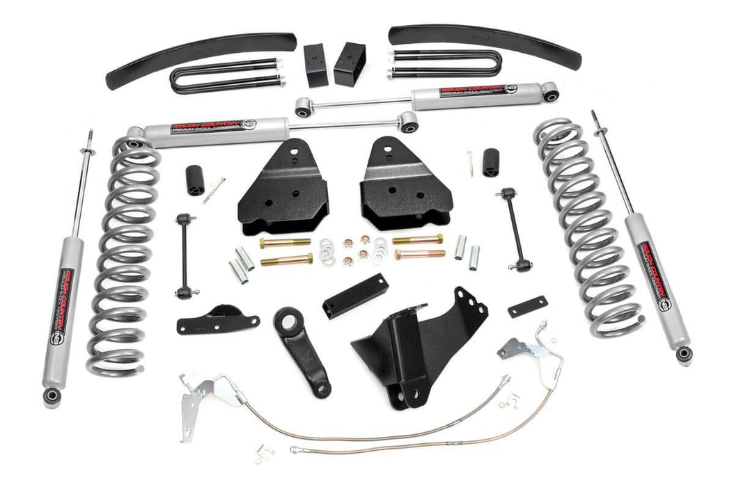 Rough Country 594.2 6 Inch Suspension Lift Kit Diesel 08-10 F-250/F-350 Super Duty Rough Country - Truck Part Superstore