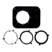 Metra Electronics 82-4600 Speaker Adapter; For 6.5 in. Aftermarket Speaker Location; Pair; - Truck Part Superstore