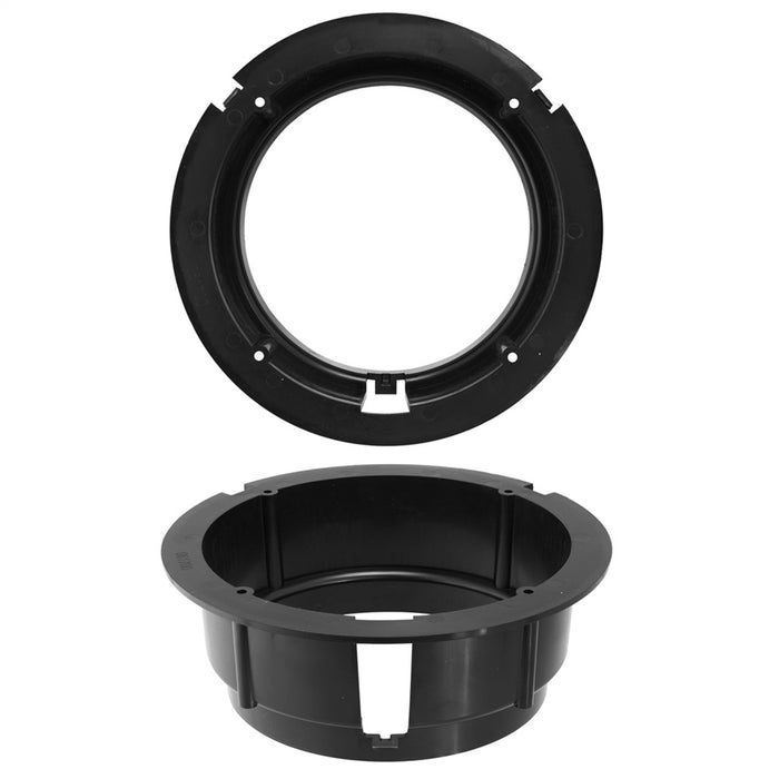 Metra Electronics 82-8704 Speaker Adapter; For 6 1/2 To 6 3/4 in. Speakers; Rear Deck; - Truck Part Superstore