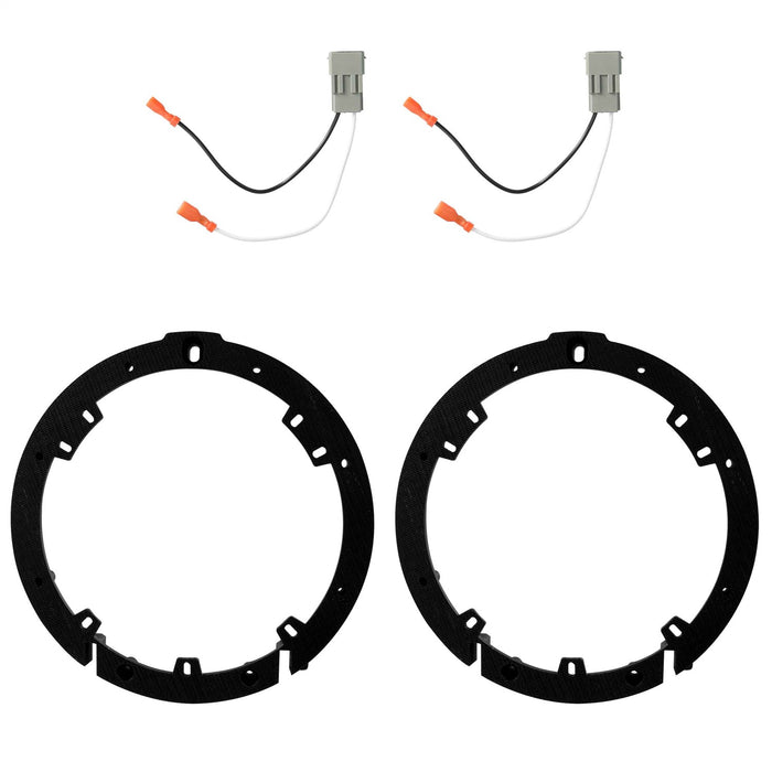 Metra Electronics 82-HD2 Combo Speaker Kit; Includes Speaker Adapter And Speaker Harness; Front Or Rear; - Truck Part Superstore
