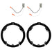 Metra Electronics 82-VW1 Combo Speaker Kit; Includes Speaker Adapter And Speaker Harness; - Truck Part Superstore