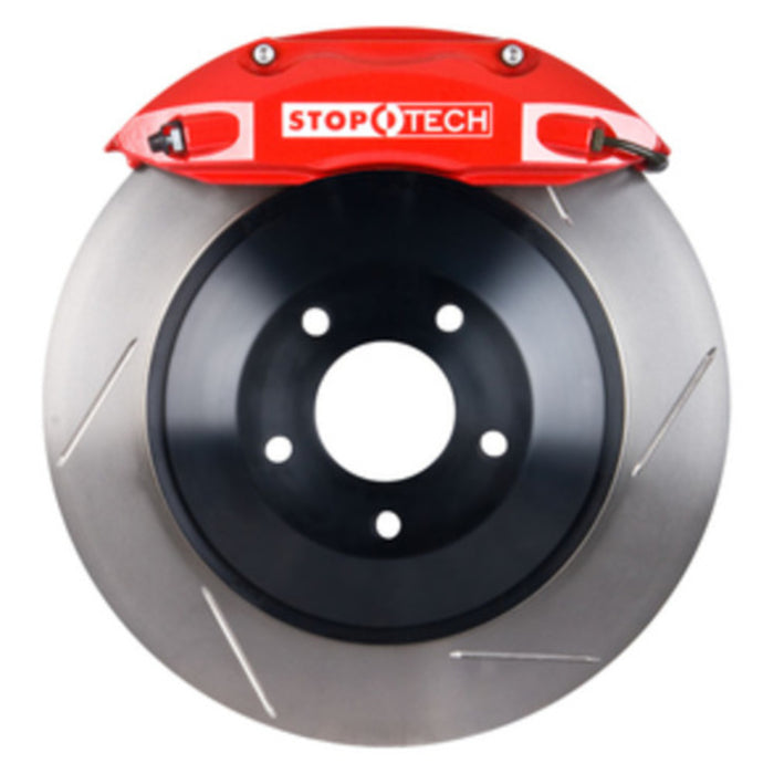 StopTech 82.242.0041.71 StopTech Big Brake Kit; Red Caliper; Slotted One-Piece Rotor; Rear - Truck Part Superstore
