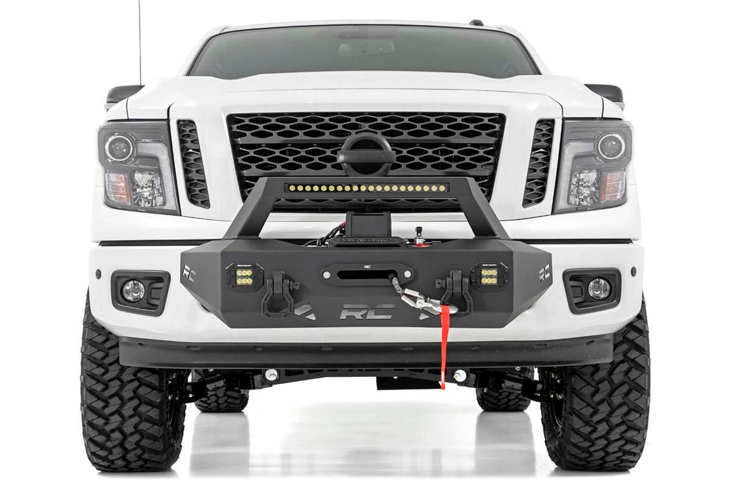 Rough Country 82000 EXO Winch Mount System 16-20 Nissan Titan Rough Country - Truck Part Superstore