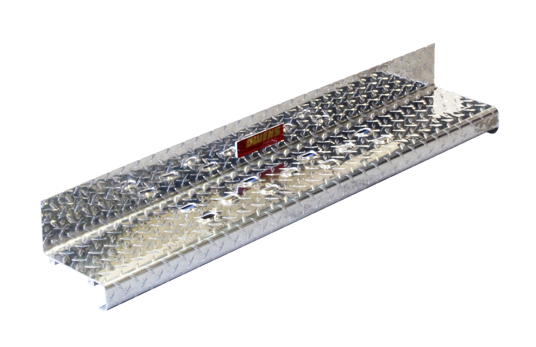 Owens Products 82013G Running Boards Owens Commercial Diamond Tread Aluminum with Stone Guards and Star Burst Grip / 92-14 Ford E-Series Van / 4 Inch Drop /  Full Length Set / Owens Products - Truck Part Superstore