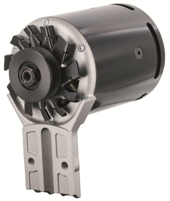 Powermaster Performance 82016 PowerGEN Alternator; Black; Front Mount; 60 Amp.; 55 Idle; 6V Positive Ground; - Truck Part Superstore