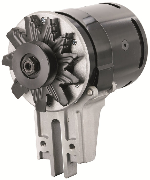 Powermaster Performance 82021 PowerGEN Alternator; Black; Strap Mount; 90 Amp; 65 Idle; 12 Volt; - Truck Part Superstore