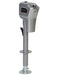 Husky Towing 82022 Elect 5K Cap 18" Travel with 6" Drop Down Leg 3 HO LEDS With Remote Silver - Truck Part Superstore
