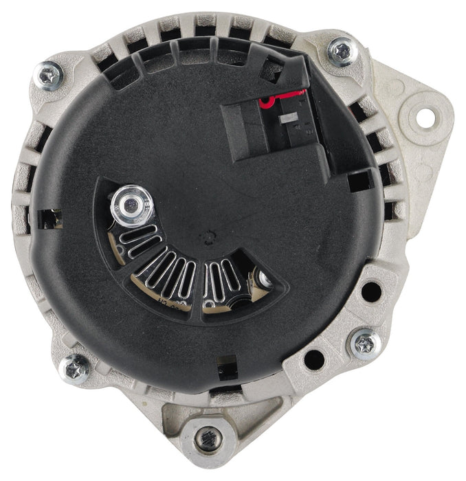 Powermaster Performance 82081 Alternator; CS130D; Offset Left; 120 Amp.; 95 Idle; 6 Groove Pulley; Natural; - Truck Part Superstore