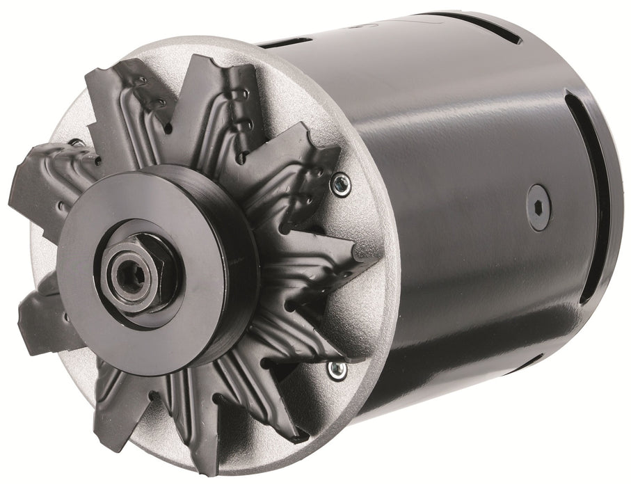 Powermaster Performance 82096 PowerGEN Alternator; Black; Custom Mount; 60 Amp; 50 Idle; 6V Positive Ground; - Truck Part Superstore