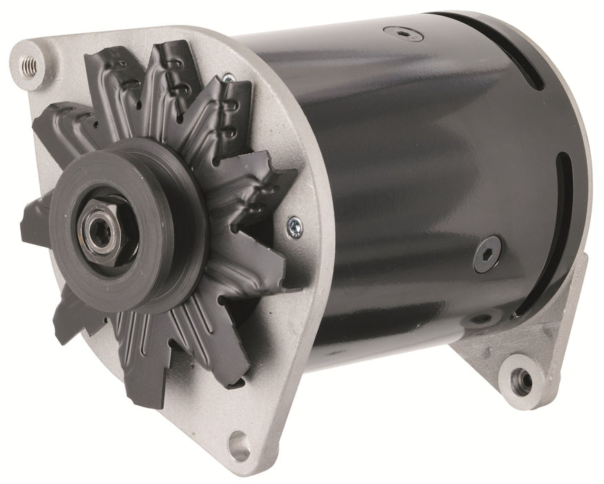 Powermaster Performance 82106 PowerGEN Alternator; Black; 60 Amp.; Ford Swing Mount; 6V Positive Ground; - Truck Part Superstore
