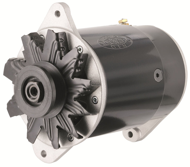 Powermaster Performance 82117 PowerGEN Alternator; Short Case; 60 Amp; 50 Idle; 6V Negative Ground; Black; - Truck Part Superstore