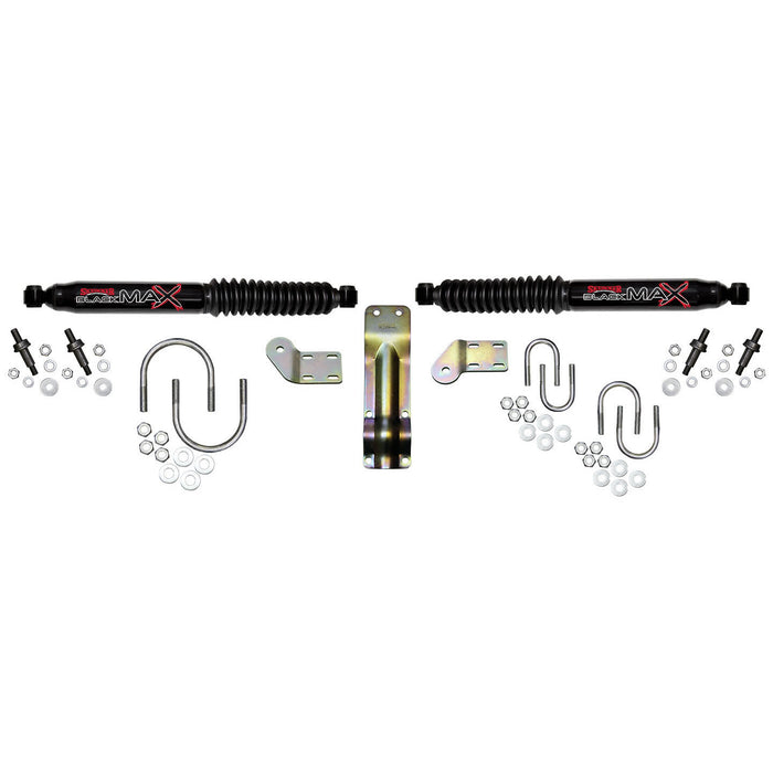 Skyjacker 8218 Steering Stabilizer Dual Kit Black Dual Kit 98-01 Dodge Ram 1500 98-02 Dodge Ram 2500 98-02 Dodge Ram 3500 Skyjacker - Truck Part Superstore