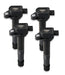 MSD 821943 Blaster Direct Ignition Coil Set; Direct Bolt In Replacement; Black; 4 Pk.; - Truck Part Superstore
