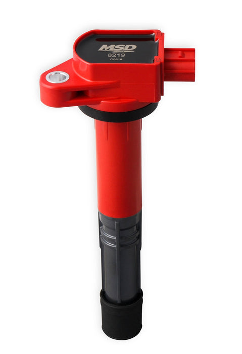 MSD 82194 Blaster Direct Ignition Coil Set; Direct Bolt In Replacement; Red; 4 Pk.; - Truck Part Superstore