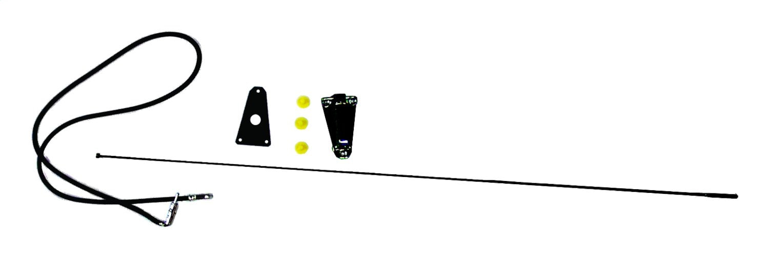 Crown Automotive Jeep Replacement 82200683K Antenna Kit; Incl. Mounting Bracket; Black; - Truck Part Superstore
