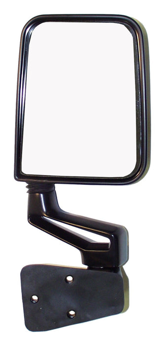 Crown Automotive Jeep Replacement 82201772 Door Mirror and Arm; Right; Black; Door Mount; - Truck Part Superstore