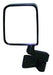 Crown Automotive Jeep Replacement 82201773 Door Mirror and Arm; Left; Black; Door Mount; - Truck Part Superstore