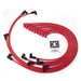 Top Street Performance 82290 8.5mm Chevy Small Block Red Ignition Wires with 90 Degree Plug Boots. - Truck Part Superstore