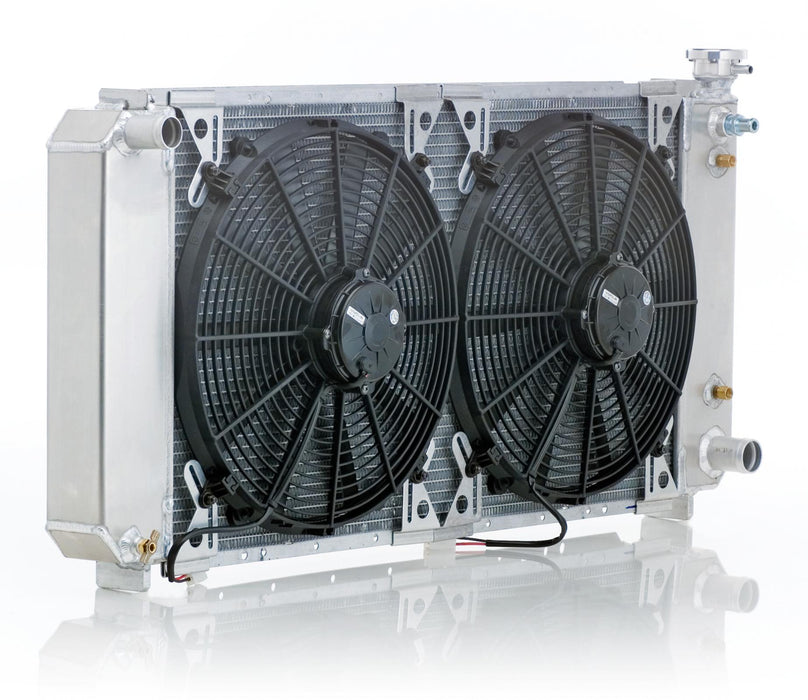 Be Cool 82313 Radiator Module Factory-Fit Natural Finish for 73-87 Chevrolet C/K 1/2, 3/4, 1 Ton Pickups w/Auto Trans 1000 HP Be Cool Radiator - Truck Part Superstore