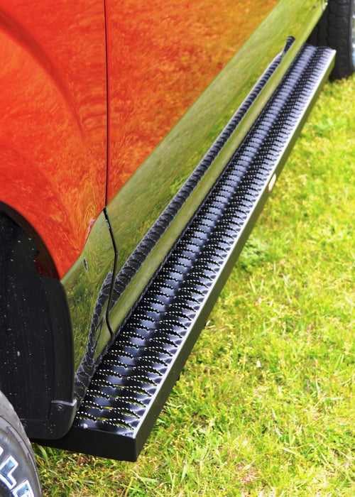 Owens Products 82348 Running Boards Grip Strut Commercial 17-22 Ford F250/F350/F450/F550 W/ W/O Flares Super Cab Aluminum Textured Black Owens Products - Truck Part Superstore