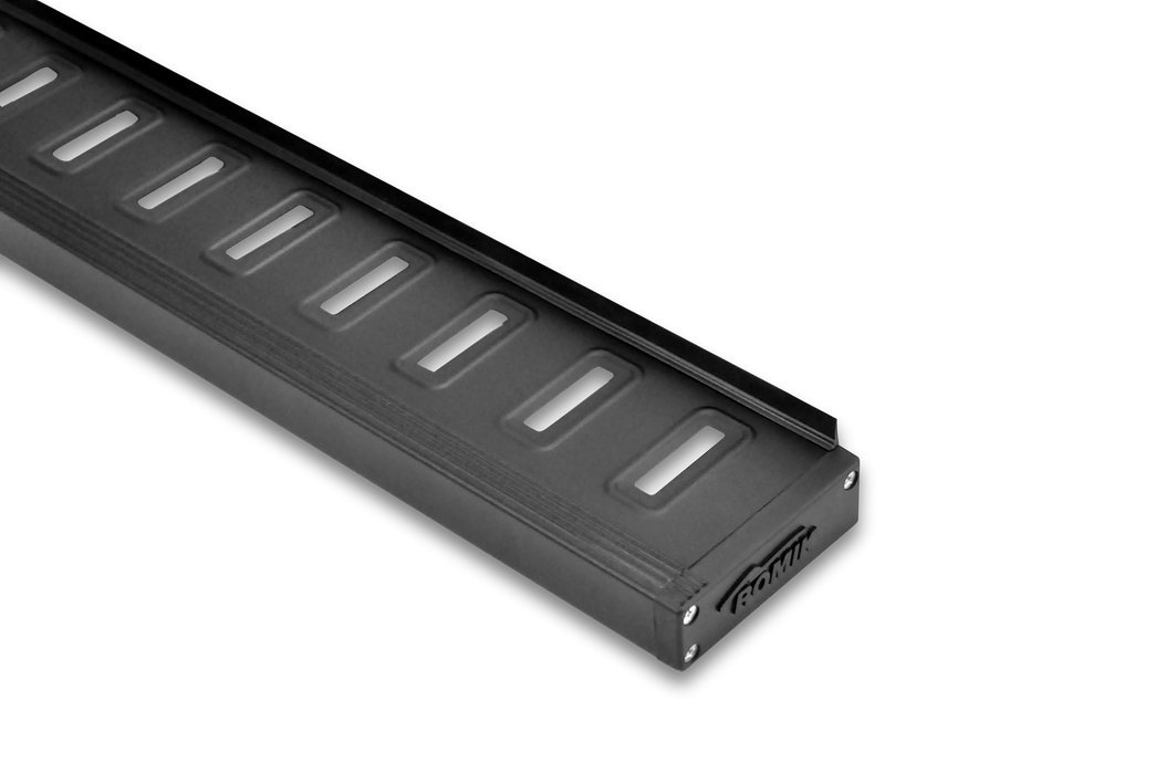 Romik 82363419 Ford F-150 Single Cab Running Boards ROF-T Side Steps 09-14 Black Romik - Truck Part Superstore
