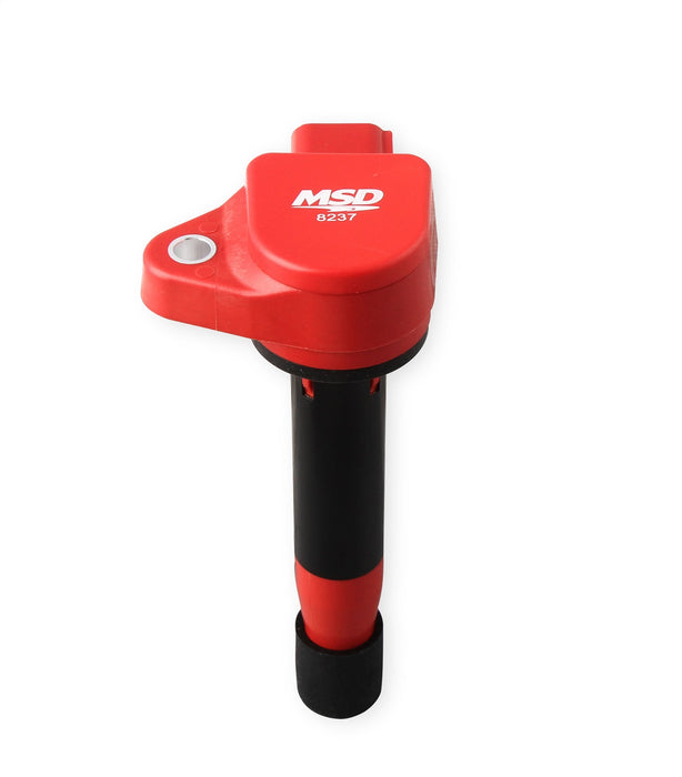 MSD 82376 Blaster Direct Ignition Coil Set; Direct Bolt-In Replacement; Red; 6 pk.; - Truck Part Superstore