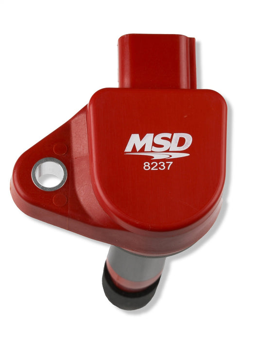 MSD 8237 Blaster Direct Ignition Coil; Direct Bolt-In Replacement; Red; Single; - Truck Part Superstore
