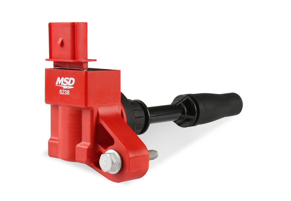 MSD 82384 Blaster Direct Ignition Coil Set; Direct Bolt In Replacement; Red; 4 Pk.; - Truck Part Superstore