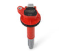MSD 82452 Blaster Direct Ignition Coil; Direct Bolt-In To Factory Connectors; Red; Single; - Truck Part Superstore