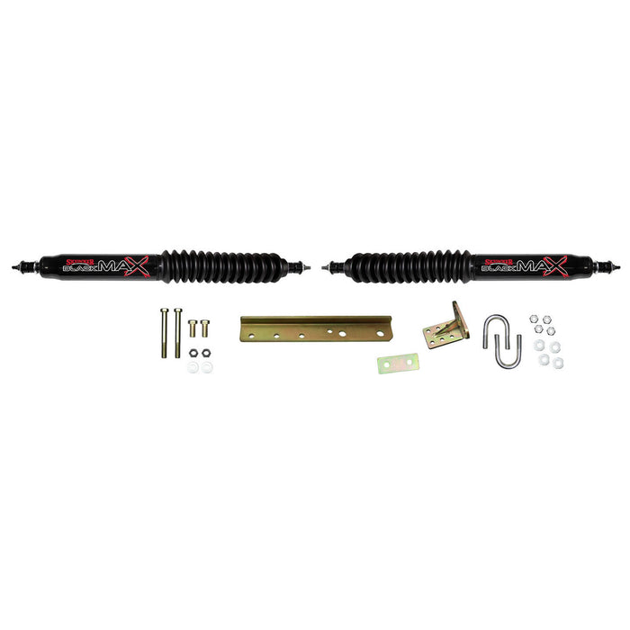 Skyjacker 8250 Steering Stabilizer Dual Kit Black Dual Kit 83-97 Ford Ranger 84-90 Ford Bronco II 91-94 Ford Explorer 91-94 Mazda Navajo 94-97 Mazda B2300 94-97 Mazda B4000 94-96 Mazda B3000 Skyjacker - Truck Part Superstore
