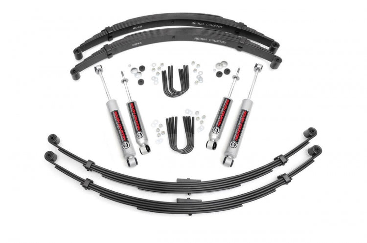 Rough Country 82530 4 Inch International Suspension Lift System 74-80 4WD International Scout II Rough Country - Truck Part Superstore