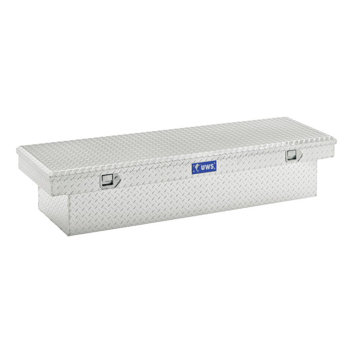 UWS TBS-72 UWS TBS-72 Crossover Tool Box (72 Inch Truck Tool Box-Bright Aluminum) - Truck Part Superstore