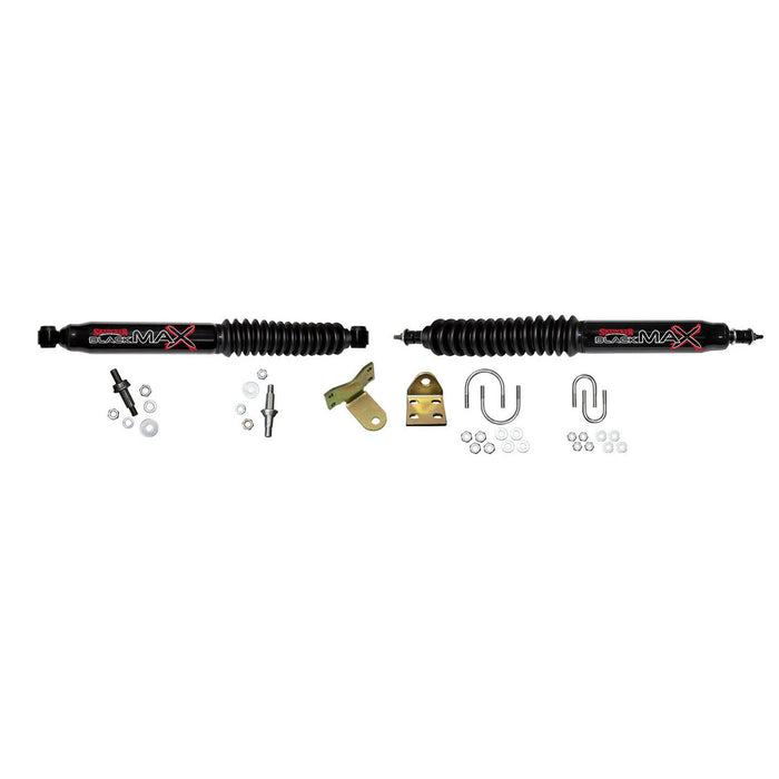 Skyjacker 8255 Steering Stabilizer Dual Kit Black Dual Kit 77-86 Chevrolet K30 77-78 GMC K35 79-86 GMC K3500 87 Chevrolet V30 87 GMC V3500 Skyjacker - Truck Part Superstore