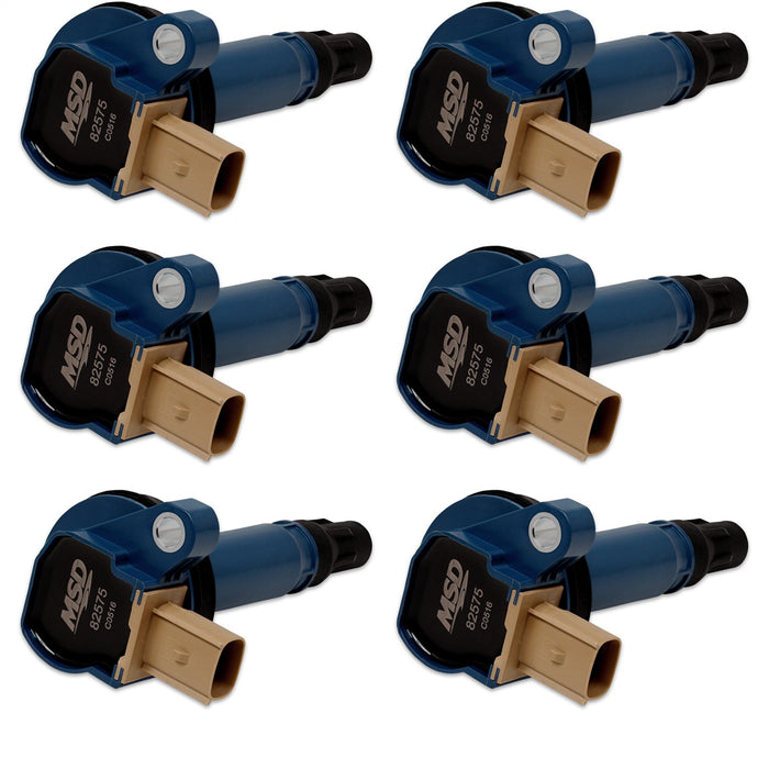 MSD 825765 Ford EcoBoost Direct Ignition Coil Set - Truck Part Superstore