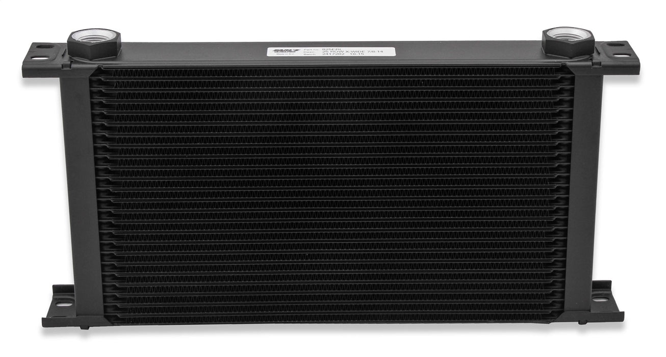 Earl's Performance 820ERL UltraPro Oil Cooler; Black; 20 Row; -10AN Female; Extra-Wide; - Truck Part Superstore