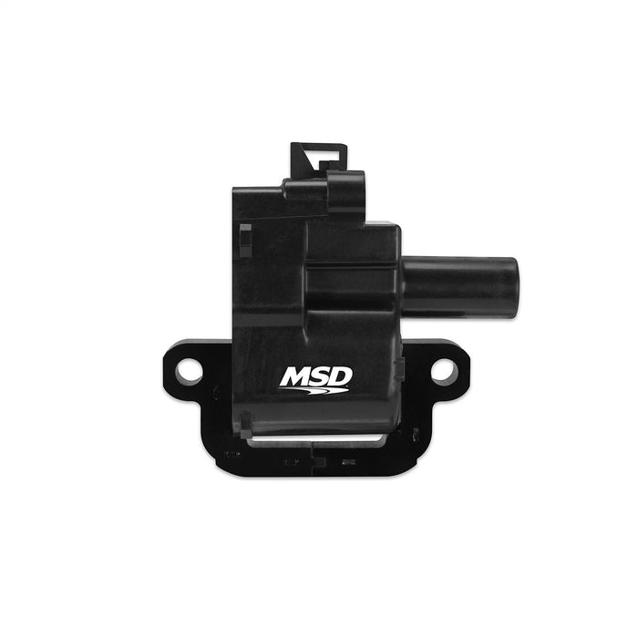 MSD 82623 Direct Ignition Coil; Direct Replacement; Black; Single; - Truck Part Superstore